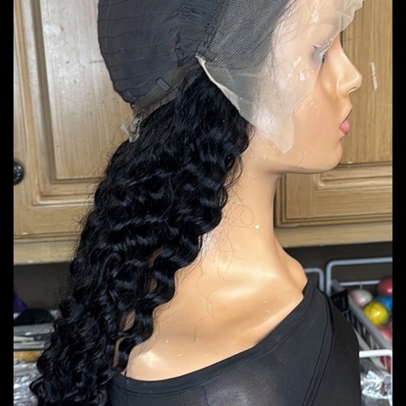 Lot 2109❤️New ❤️100% Human Hair 13x4 Lace Front wig 26” - Picture 6 of 9